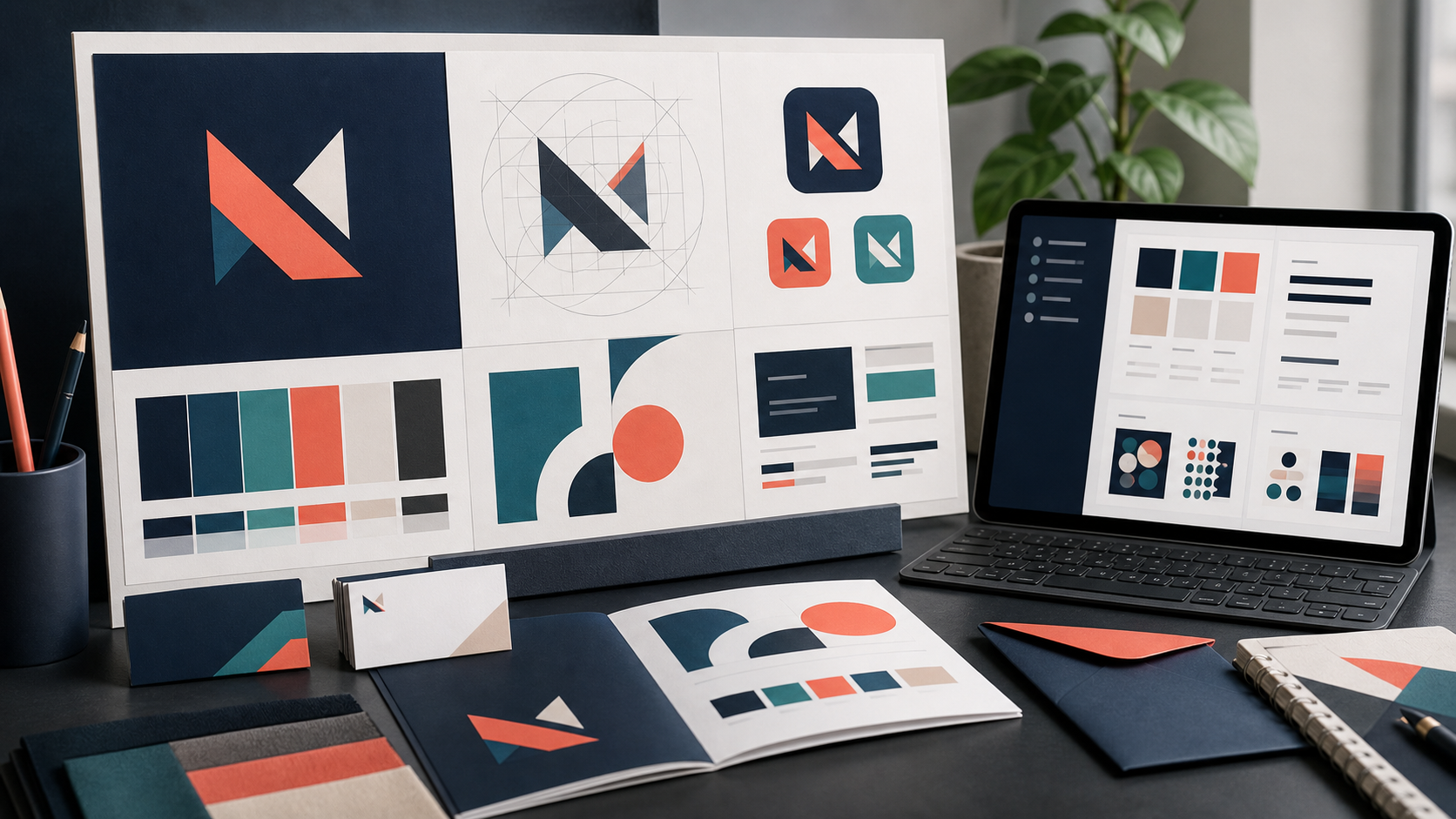 NovaTech Brand Identity System